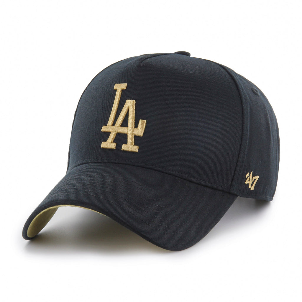 Los Angeles Dodgers MLB 47 Brand Men Black MVP Deluxe Sure Shot Snapback product image 3, provided for visual reference and