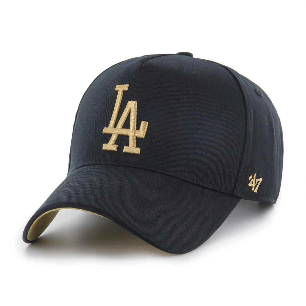 Los Angeles Dodgers MLB 47 Brand Men Black MVP Deluxe Sure Shot Snapback product image 3, provided for visual reference and