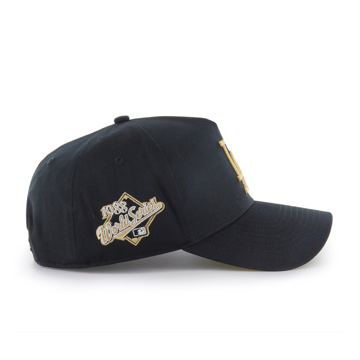 Los Angeles Dodgers MLB 47 Brand Men Black MVP Deluxe Sure Shot Snapback product image 4, provided for visual reference and