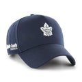 Toronto Maple Leafs NHL 47 Brand Men Navy Foundational Offside Hitch Adjustable Hat product image 1, provided for visual