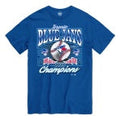 Toronto Blue Jays MLB 47 Brand Men Royal 2025 American League Champions T-Shirt product image 1, provided for visual