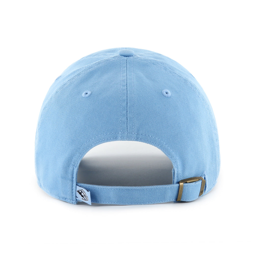 Utah Mammoth NHL 47 Brand Men Light Blue Clean Up Adjustable Hat product image 2, provided for visual reference and product