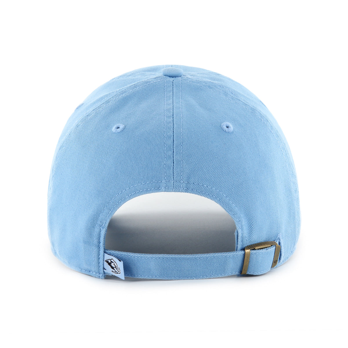 Utah Mammoth NHL 47 Brand Men Light Blue Clean Up Adjustable Hat product image 2, provided for visual reference and product