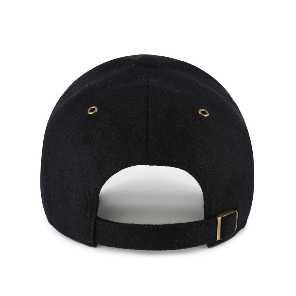 Boston Bruins NHL 47 Brand Men Black Golden Age Offside DT Adjustable Hat product image 2, provided for visual reference and