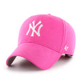 New York Yankees MLB 47 Brand Toddler Pink Magenta MVP Adjustable Hat product image 1, provided for visual reference and