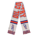 Edmonton Oilers NHL 47 Brand Men Beige Alternate Breakaway Knit Scarf product image 1, provided for visual reference and