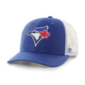 Toronto Blue Jays MLB 47 Brand Youth Royal Trucker Adjustable Hat product image 1, provided for visual reference and product