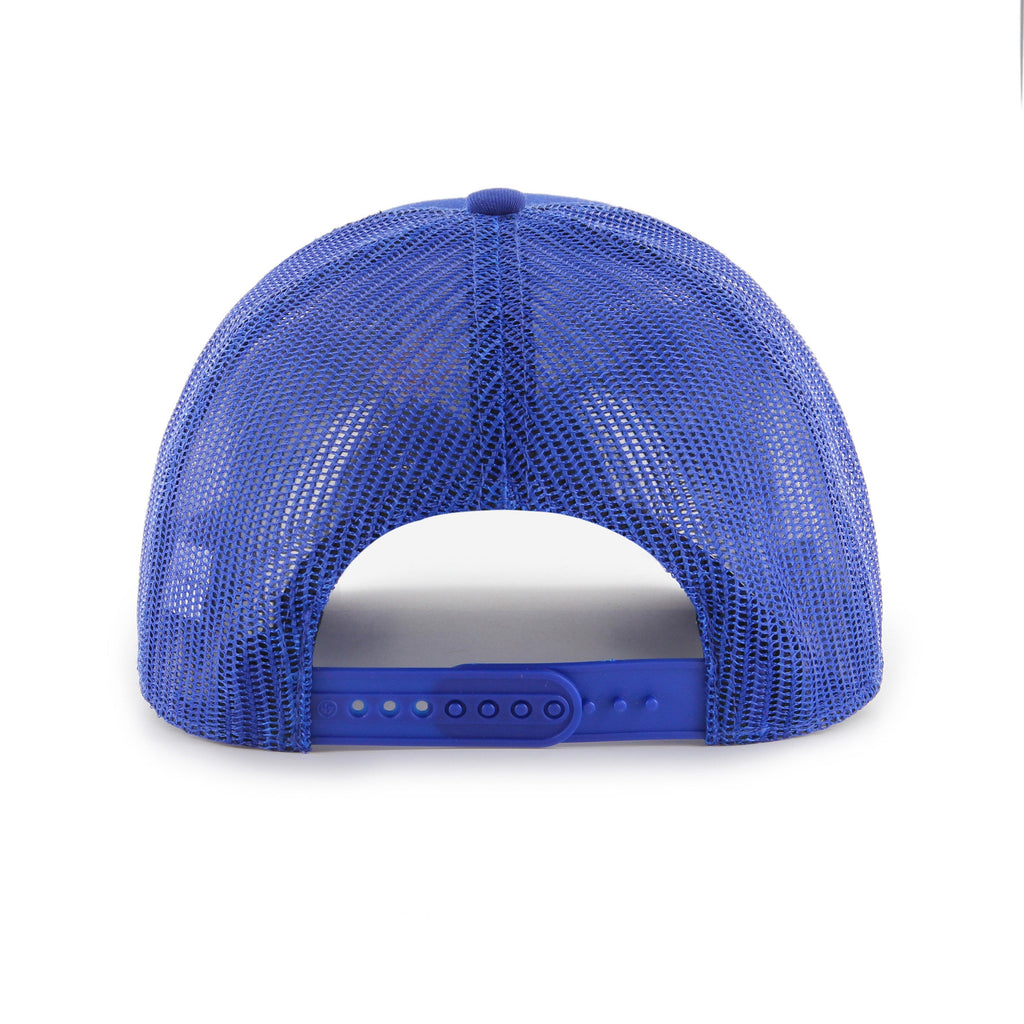 Montreal Expos MLB 47 Brand Youth Royal Trucker Adjustable Hat product image 2, provided for visual reference and product