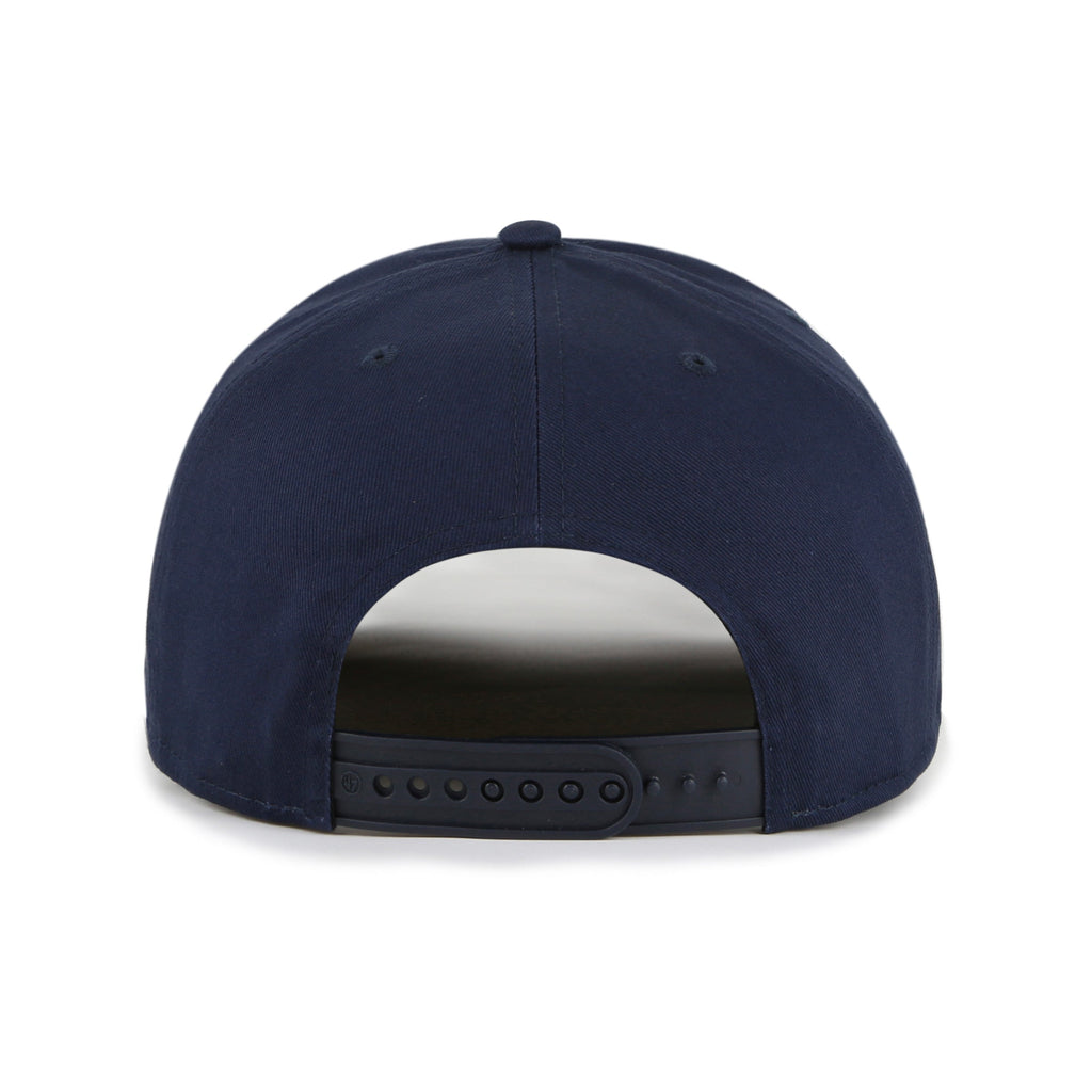 Notre Dame Fighting Irish NCAA 47 Brand Men Navy Hitch Snapback Hat product image 2, provided for visual reference and