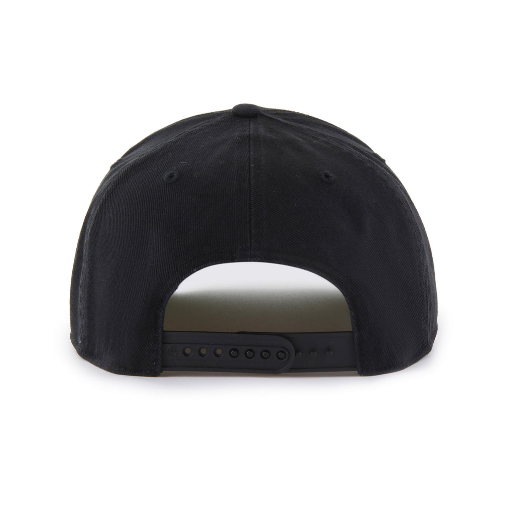 Philadelphia Eagles NFL 47 Brand Men Black Palermo Hitch Snapback Hat product image 2, provided for visual reference and