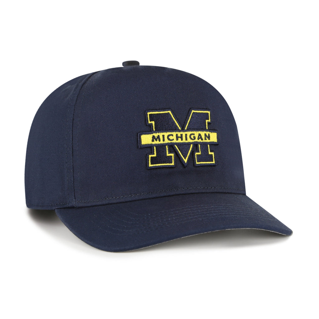 Michigan State Wolverines NCAA 47 Brand Men Navy Hitch Snapback Hat product image 3, provided for visual reference and