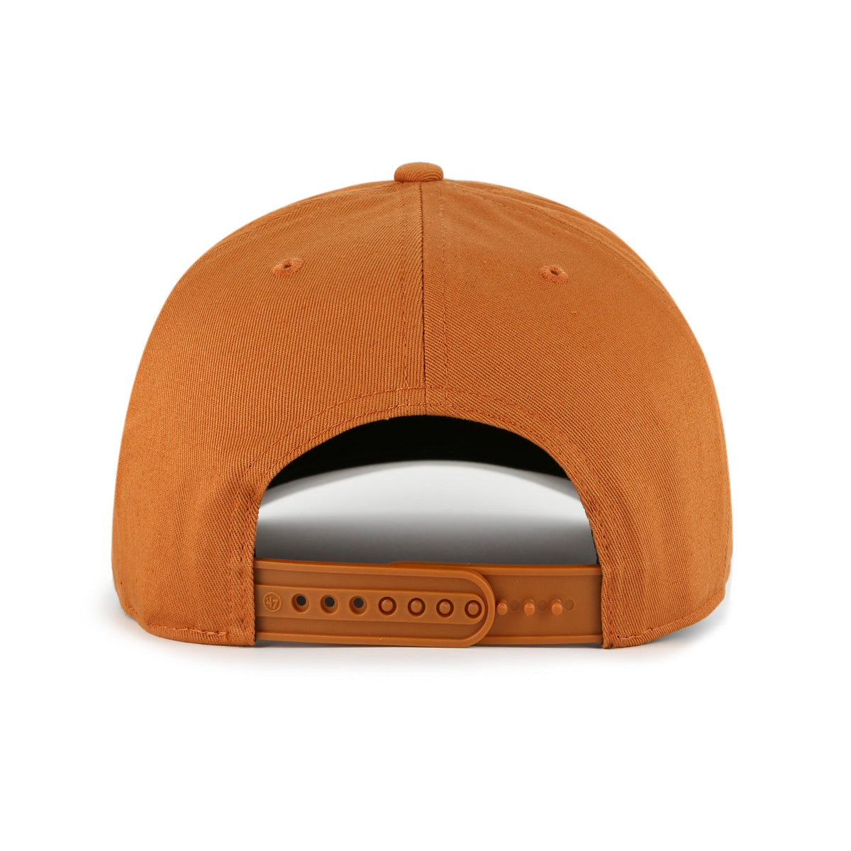 Texas Longhorns NCAA 47 Brand Men Orange Hitch Snapback Hat product image 3, provided for visual reference and product