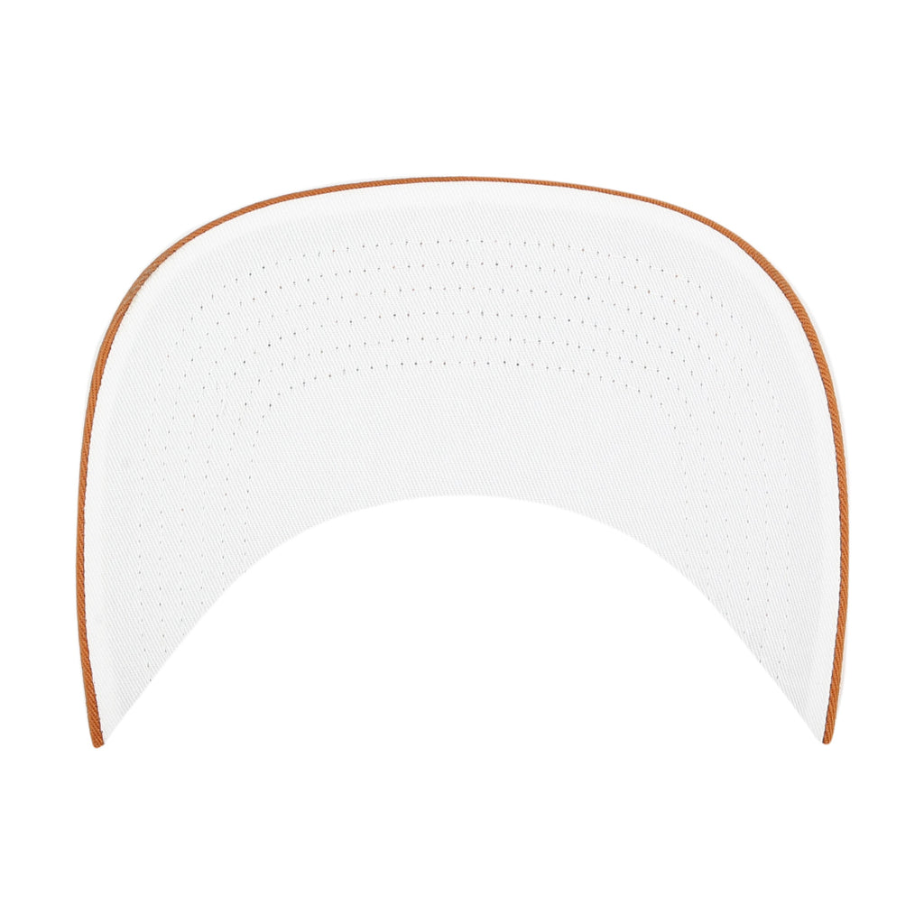 Texas Longhorns NCAA 47 Brand Men Orange Hitch Snapback Hat product image 2, provided for visual reference and product
