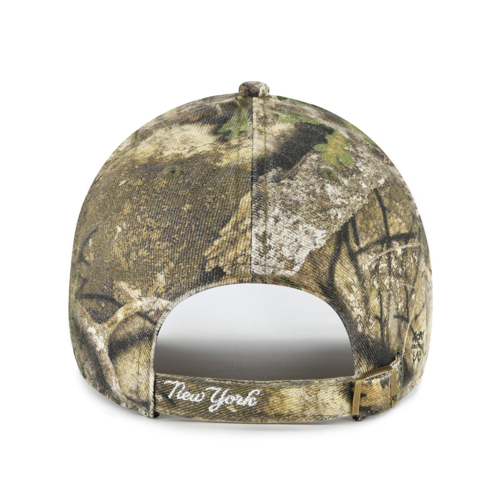 New York Yankees MLB 47 Brand Men Real Tree Clean Up Adjustable Hat product image 2, provided for visual reference and