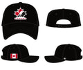 Hockey Canada IIHF 47 Brand Men Black Sure Shot MVP Snapback Hat product image 1, provided for visual reference and product