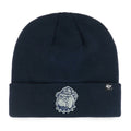 Georgetown Hoyas NCAA 47 Brand Men Navy Raised Cuff Knit Hat product image 1, provided for visual reference and product