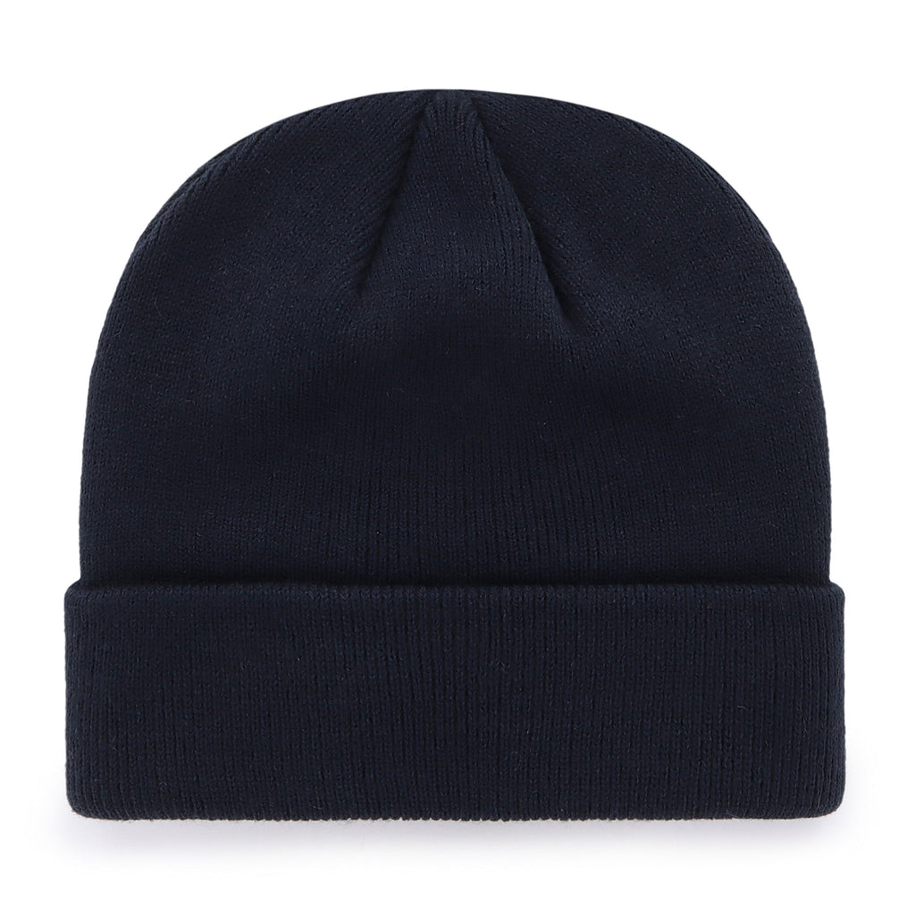 North Caroline Tar Heels NCAA 47 Brand Men Navy Raised Cuff Knit Hat product image 2, provided for visual reference and