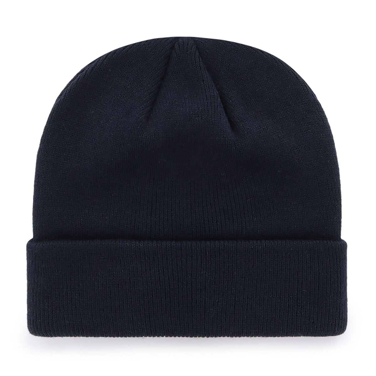 North Caroline Tar Heels NCAA 47 Brand Men Navy Raised Cuff Knit Hat product image 2, provided for visual reference and
