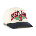 Boston Red Sox MLB 47 Brand Men Pomona Two Tone Hitch Snapback Hat product image 1, provided for visual reference and