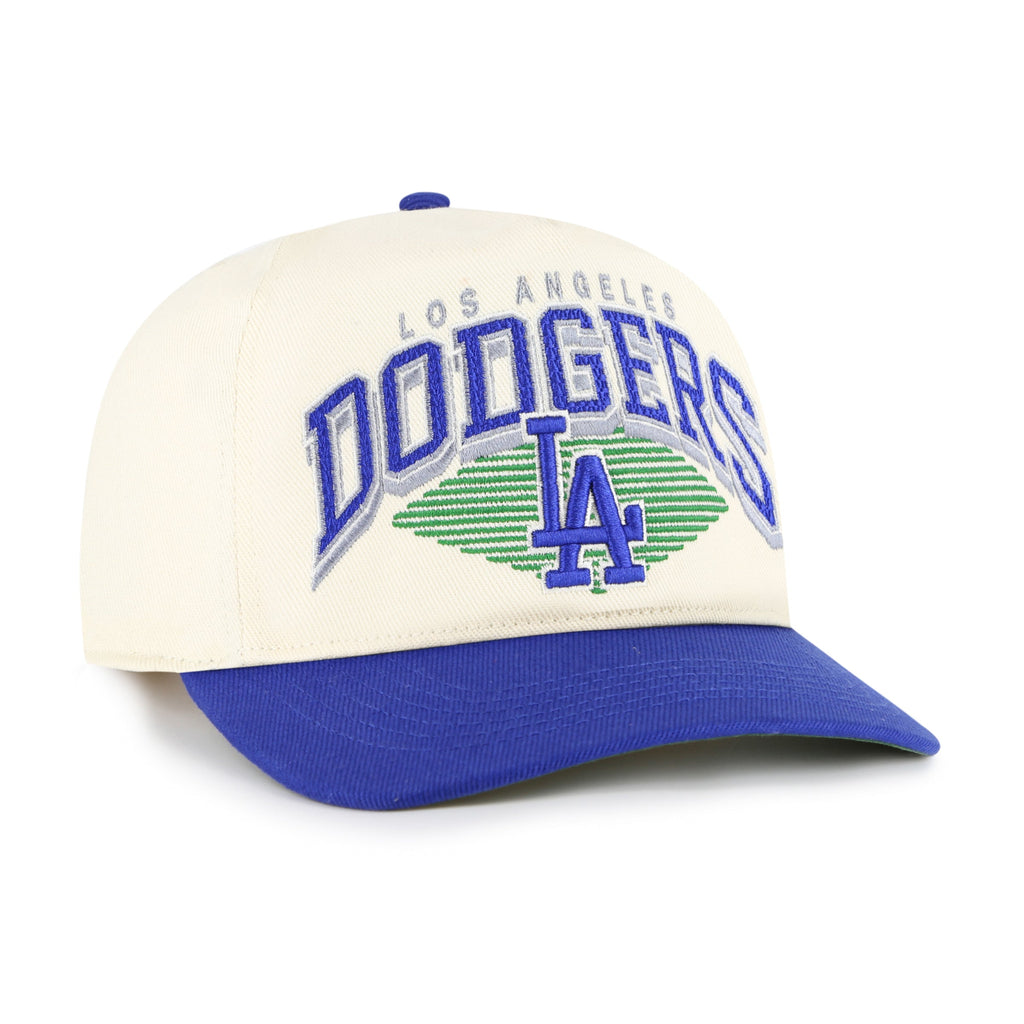 Los Angeles Dodgers MLB 47 Brand Men Pomona Two Tone Hitch Snapback Hat product image 1, provided for visual reference and