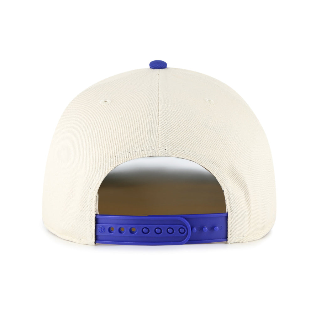 Los Angeles Dodgers MLB 47 Brand Men Pomona Two Tone Hitch Snapback Hat product image 2, provided for visual reference and