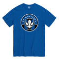 CF Montreal MLS 47 Brand Men Royal Imprint Fan T-Shirt product image 1, provided for visual reference and product detail