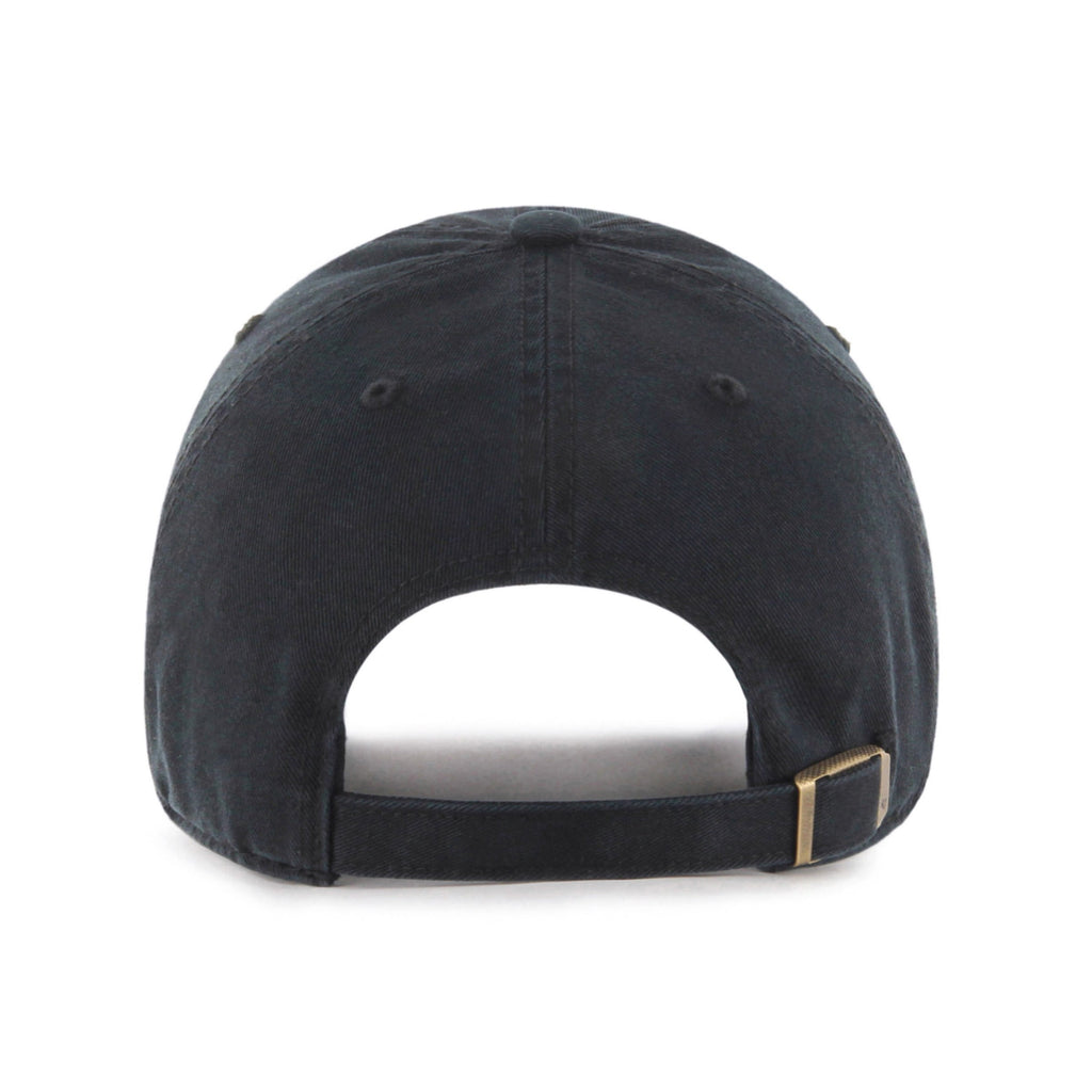 Inter Miami FC MLS 47 Brand Men Black Clean Up Adjustable Hat product image 2, provided for visual reference and product