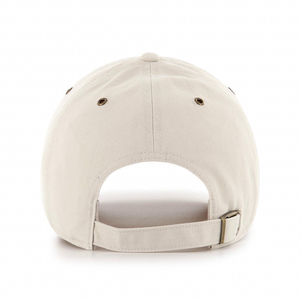 Montreal Canadiens NHL 47 Brand Men Beige Windham Suede Clean Up Adjustable Hat product image 2, provided for visual