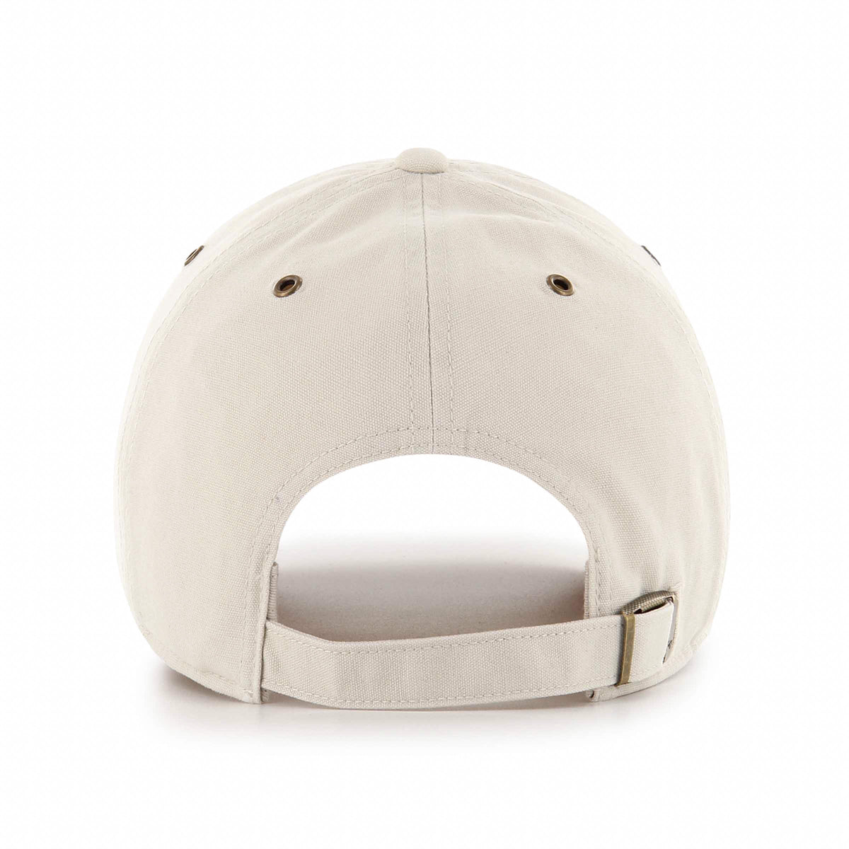 Montreal Canadiens NHL 47 Brand Men Beige Windham Suede Clean Up Adjustable Hat product image 2, provided for visual