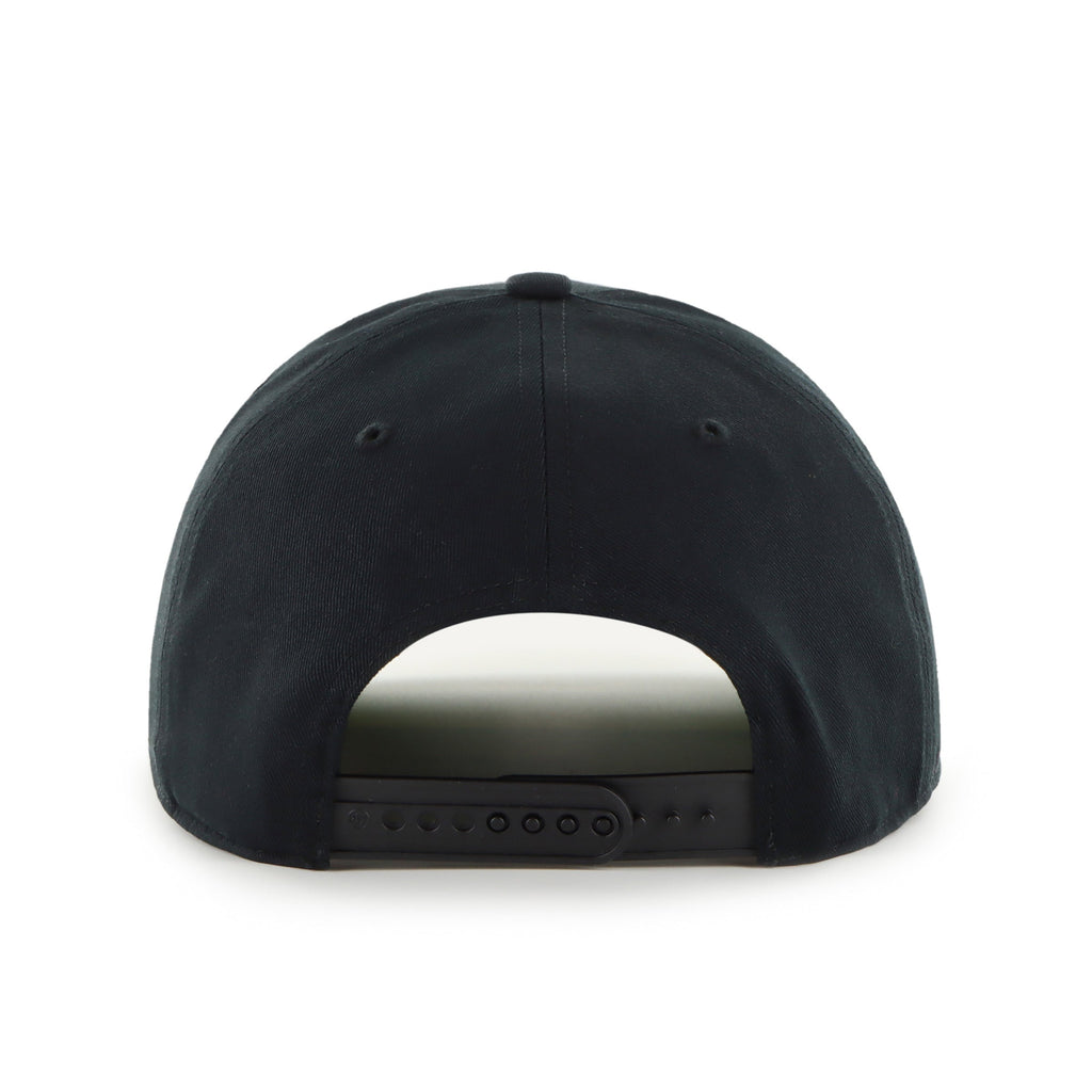 Ottawa Senators NHL 47 Brand Men Black Break Wood Suede Hitch Snapback Hat product image 2, provided for visual reference