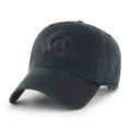 Ottawa Senators NHL 47 Brand Men Black on Black Clean Up Adjustable Hat product image 1, provided for visual reference and