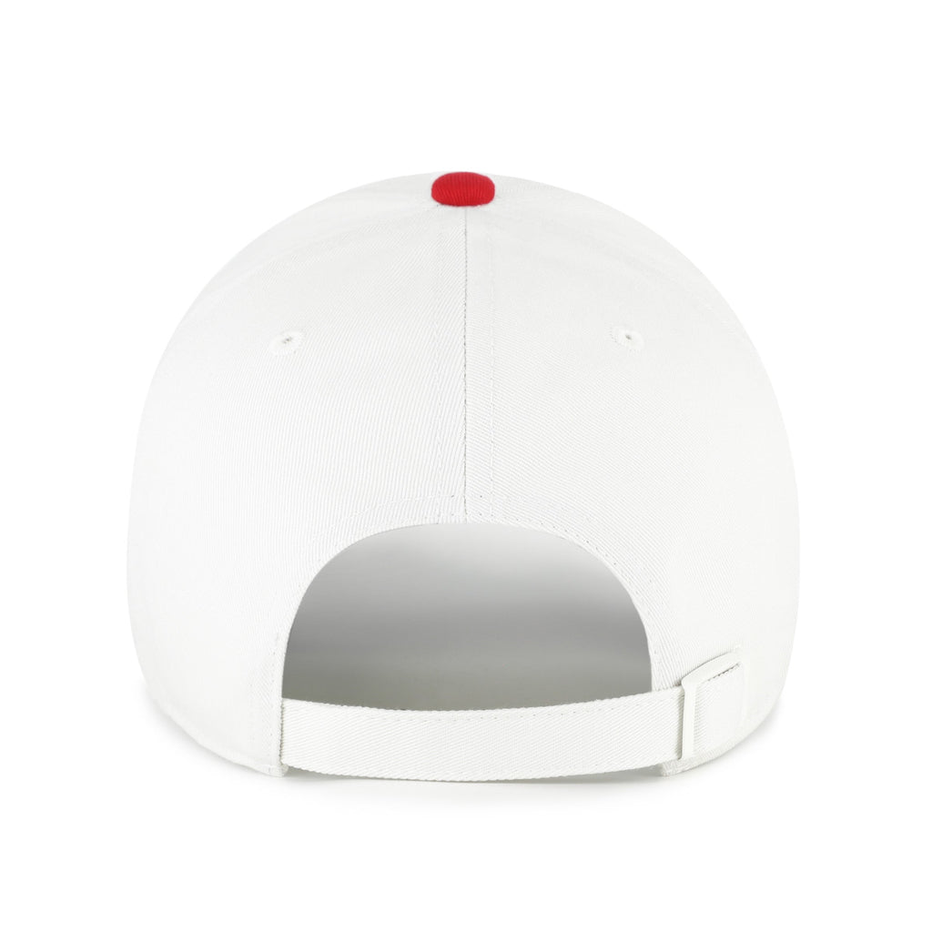 Montreal Canadiens NHL 47 Brand Men White Red Contemporary Two Tone Clean Up Adjustable Hat product image 3, provided for