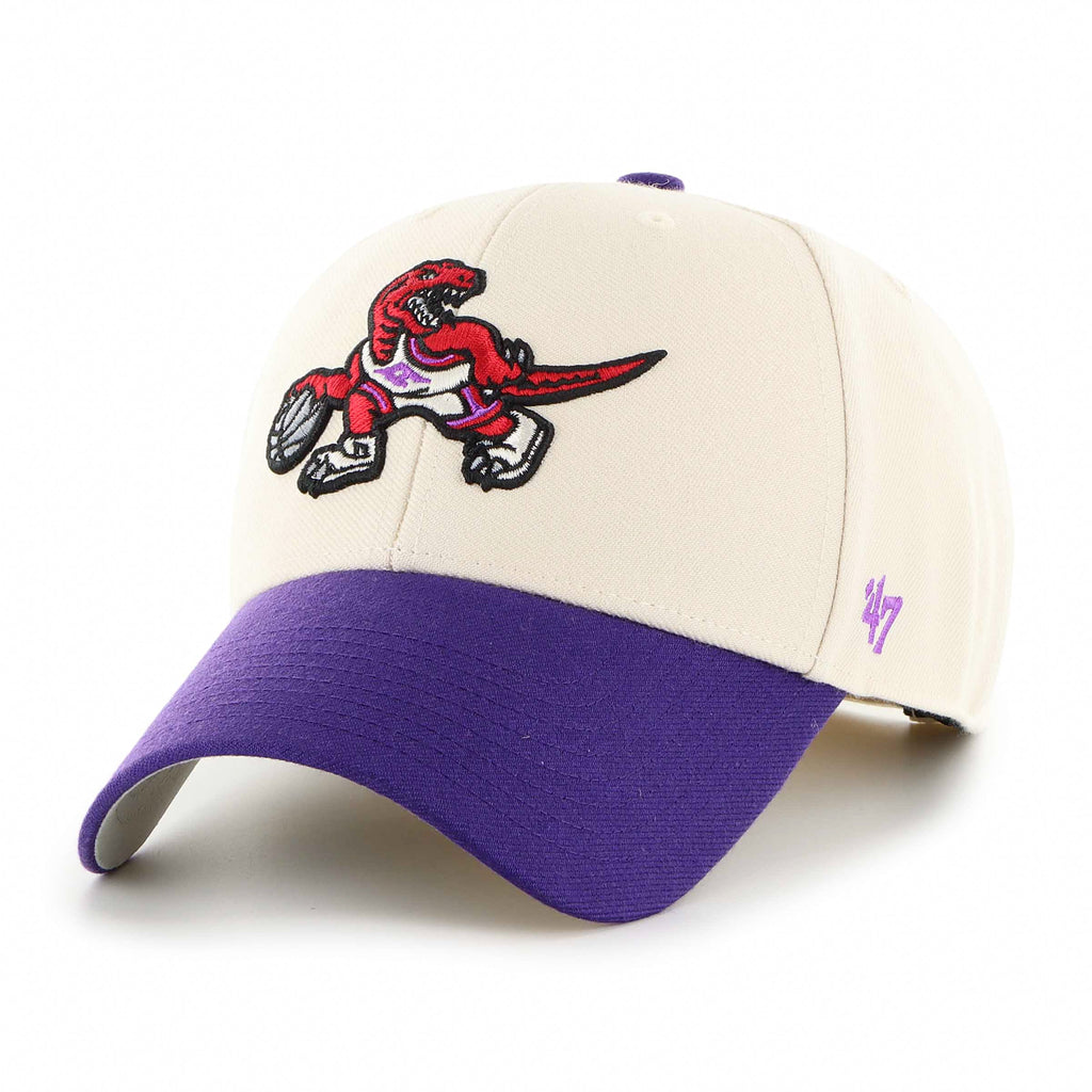 Toronto Raptors NBA 47 Brand Men Two Tone Sure Shot MVP Adjustable Hat product image 3, provided for visual reference and