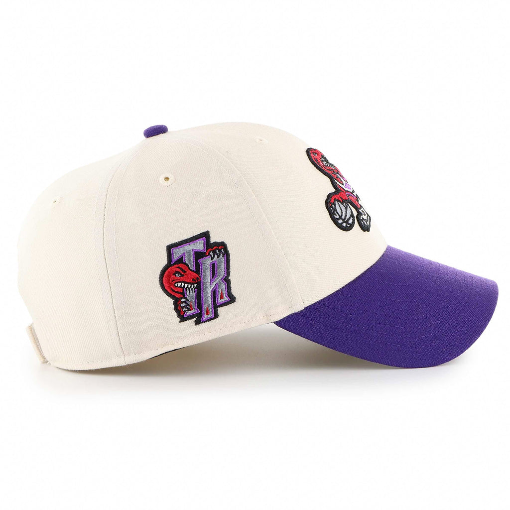 Toronto Raptors NBA 47 Brand Men Two Tone Sure Shot MVP Adjustable Hat product image 4, provided for visual reference and