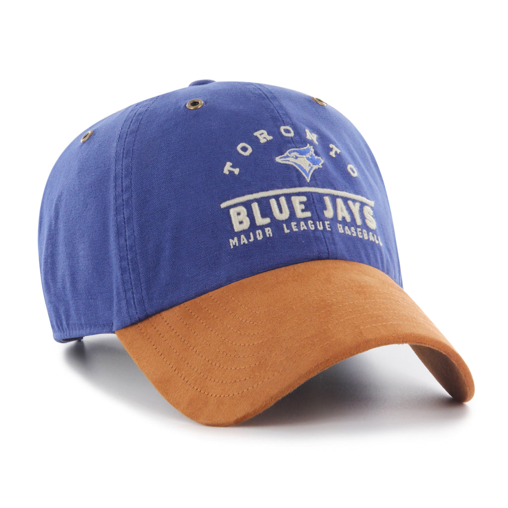 Toronto Blue Jays MLB 47 Brand Men Royal Windham Suede Clean Up Adjustable Hat product image 3, provided for visual