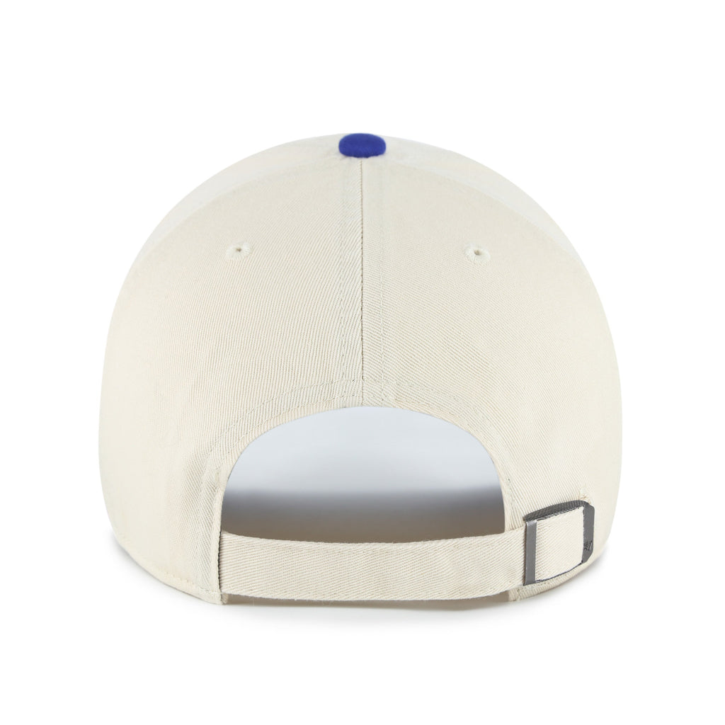 Toronto Blue Jays MLB 47 Brand Men Beige Royal Base Runner Two Tone Clean Up Adjustable Hat product image 2, provided for