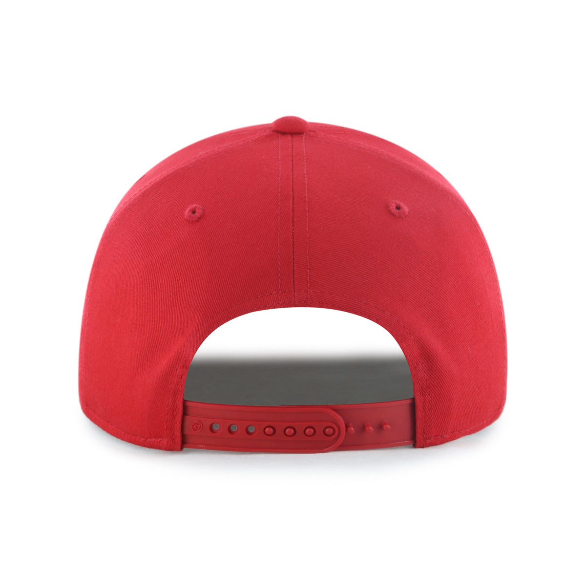 Montreal Canadiens NHL 47 Brand Men Red Overhead Rope Hitch Adjustable Hat product image 3, provided for visual reference