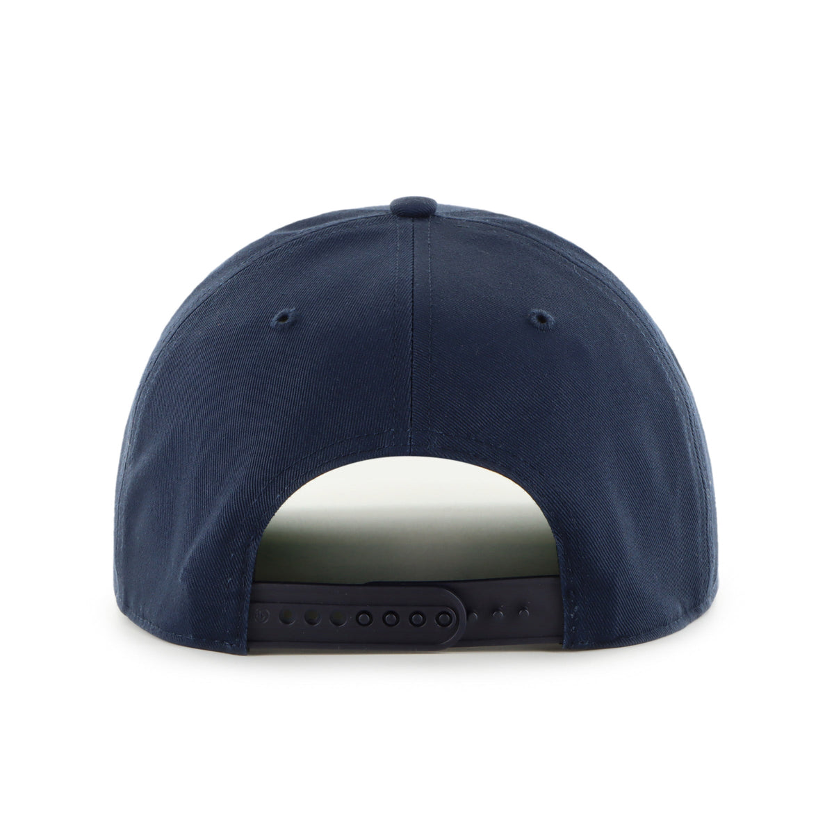 North Carolina Tar Heels NCAA 47 Brand Men Navy Break Wood Suede Hitch Snapback Hat product image 2, provided for visual