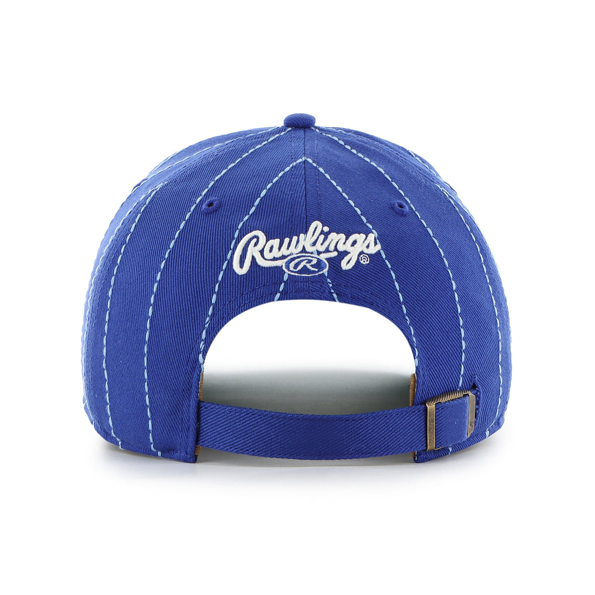 Toronto Blue Jays Cooperstown MLB 47 Brand Men Royal Rawlings Pinstripe Hitch Adjustable Hat product image 2, provided for