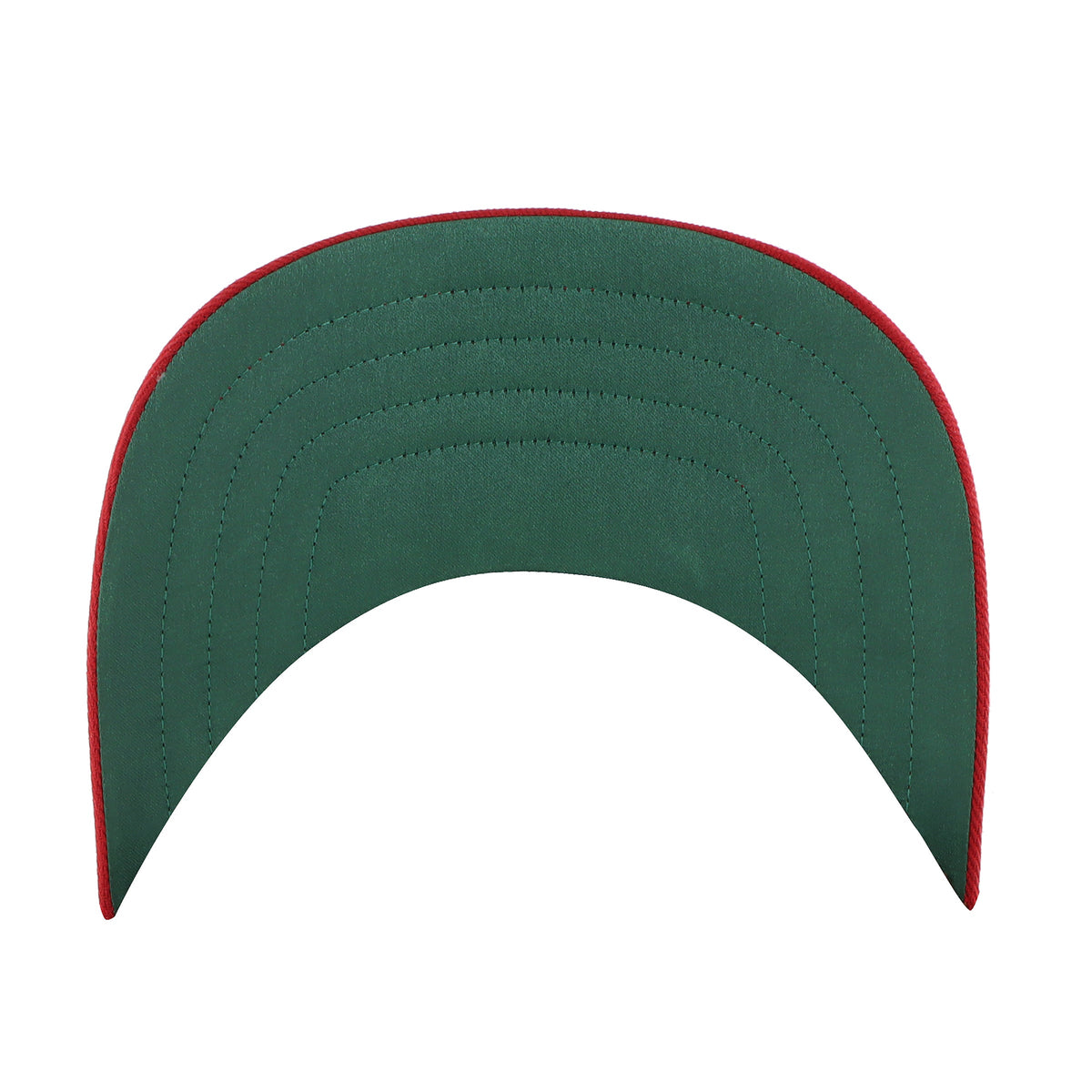 Cincinnati Reds MLB 47 Brand Men Red Rawlings Pinstripe Hitch Adjustable Hat product image 3, provided for visual reference