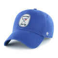 Toronto Blue Jays MLB 47 Brand Men Royal Cross Patch Clean Up Adjustable Hat product image 1, provided for visual reference