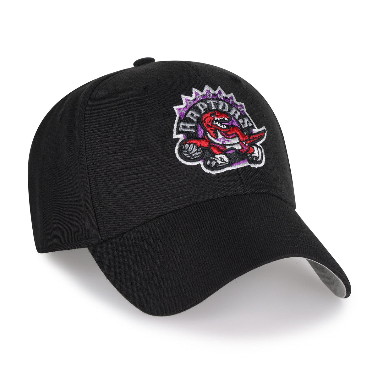 Toronto Raptors NBA 47 Brand Men Black 1995 Logo MVP Adjustable Hat product image 3, provided for visual reference and