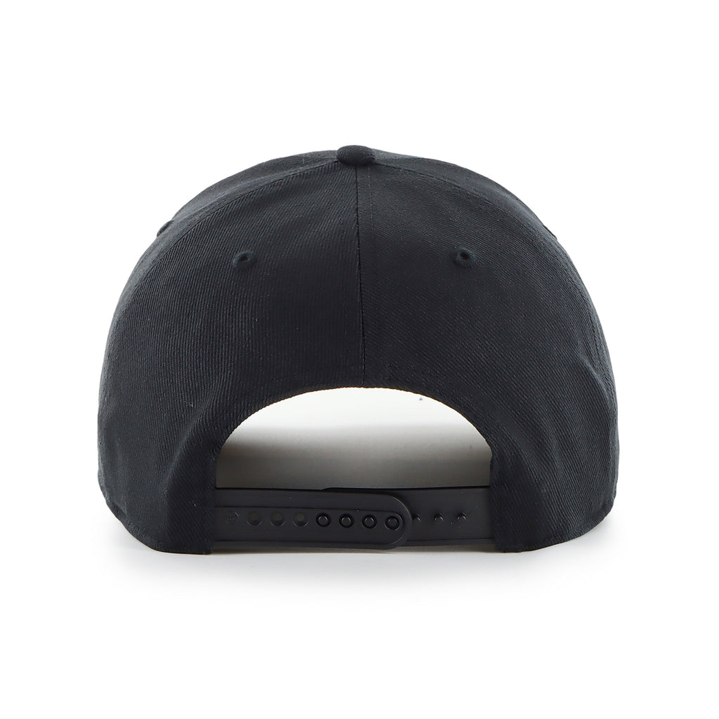 Toronto Blue Jays MLB 47 Brand Men Black Red Leaf Hitch Adjustable Hat product image 2, provided for visual reference and