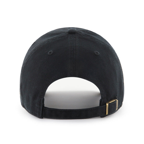 Chicago White Sox MLB 47 Brand Men Black Vintage Cooperstown Clean Up Adjustable Hat product image 2, provided for visual