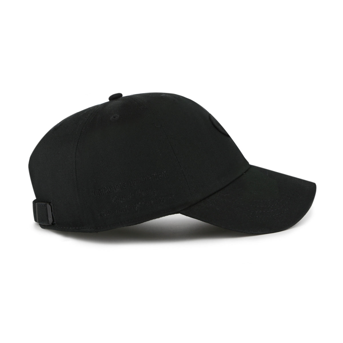 Montreal Canadiens NHL 47 Brand Men Black on Black Contemporary Clean Up Adjustable Hat product image 3, provided for visual