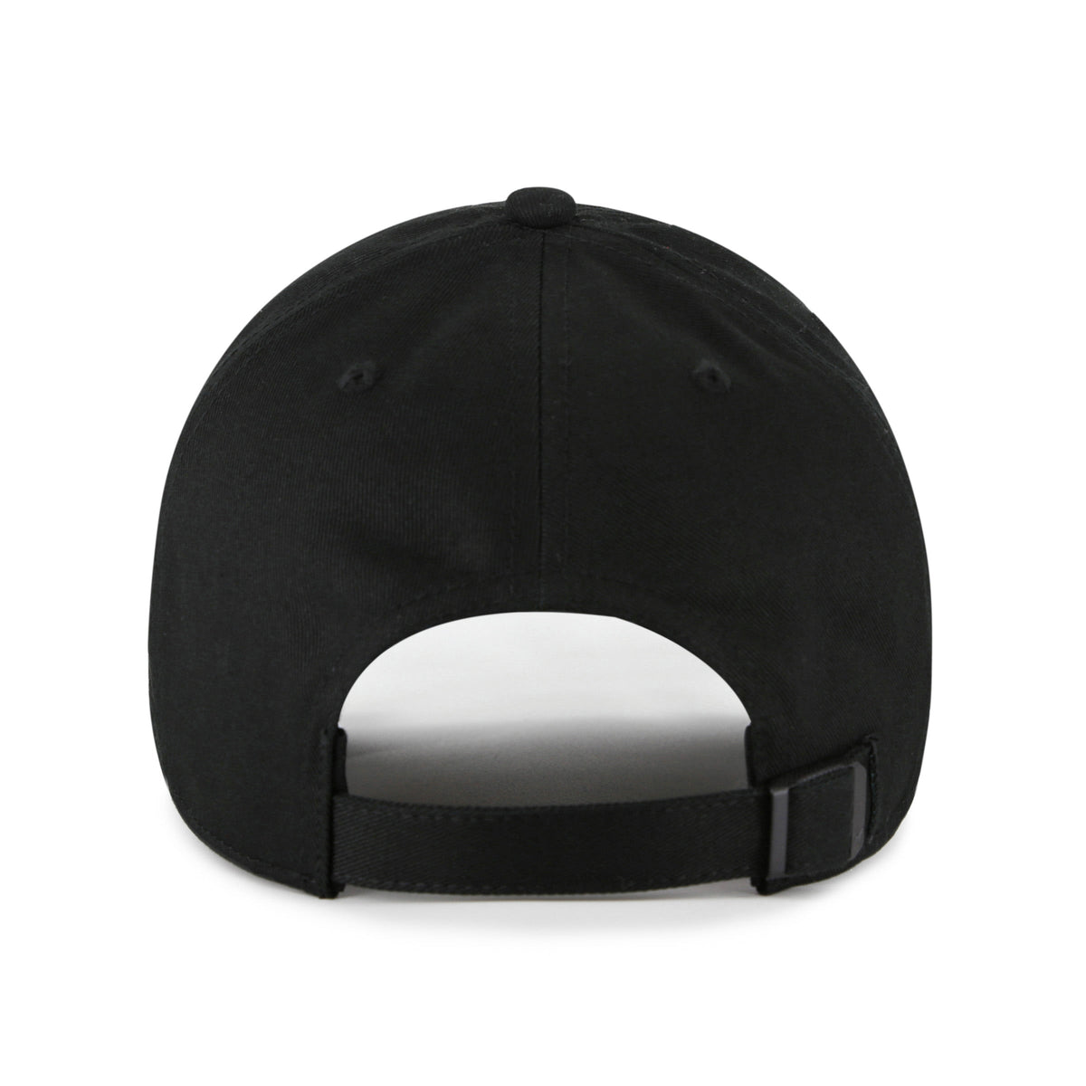 Montreal Canadiens NHL 47 Brand Men Black on Black Contemporary Clean Up Adjustable Hat product image 2, provided for visual