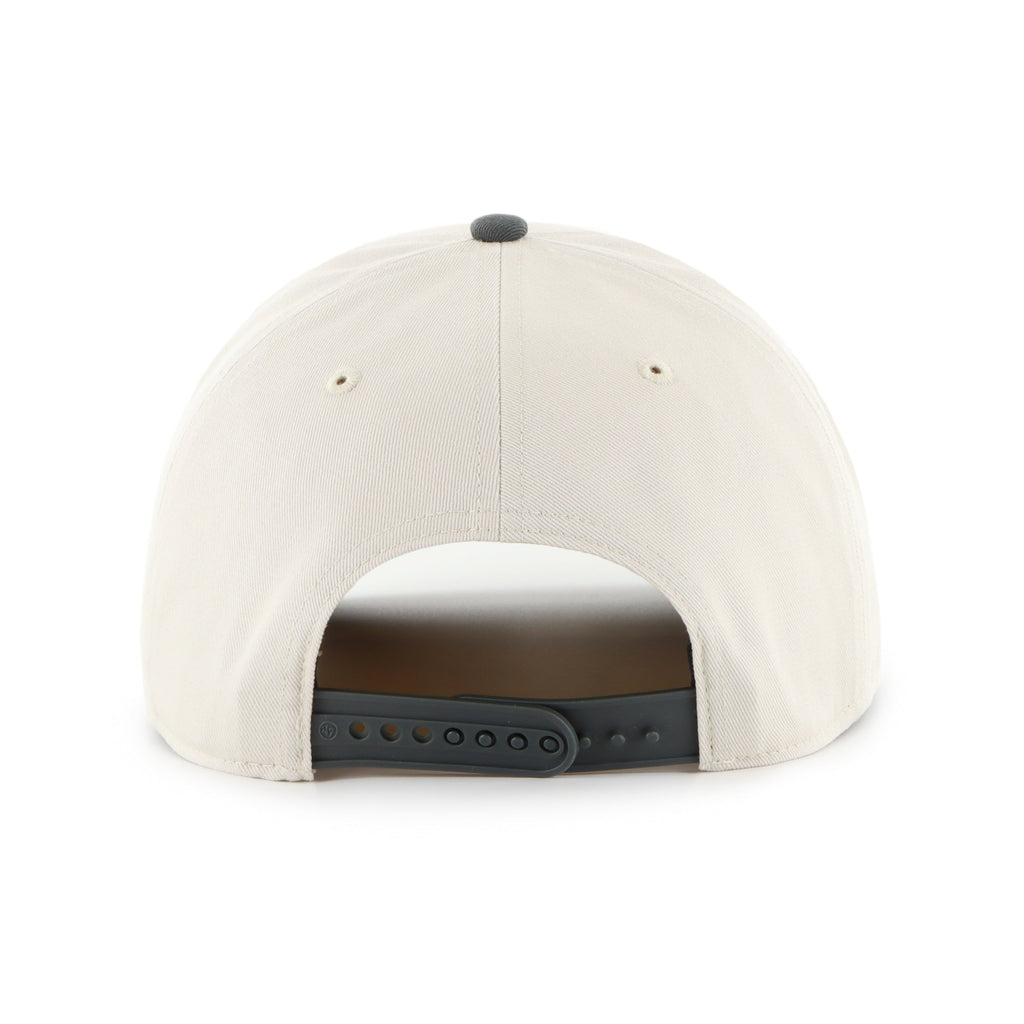 Toronto Blue Jays MLB 47 Brand Men Bone Charcoal Two Tone Hitch Adjustable Hat product image 2, provided for visual