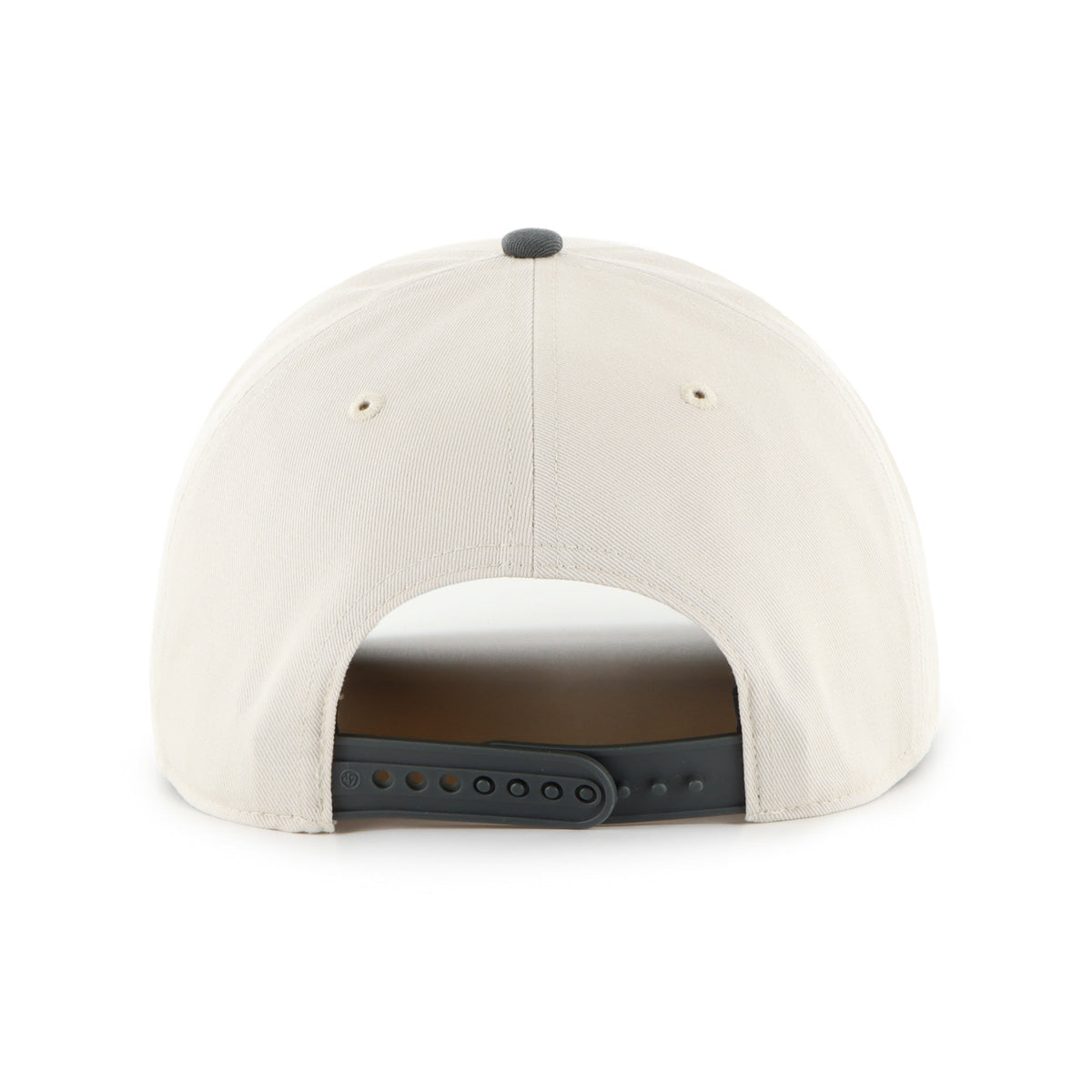 Toronto Blue Jays MLB 47 Brand Men Bone Charcoal Two Tone Hitch Adjustable Hat product image 2, provided for visual