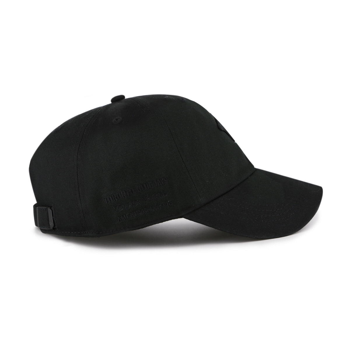 Toronto Blue Jays MLB 47 Brand Men Black on Black Contemporary Clean Up Adjustable Hat product image 3, provided for visual