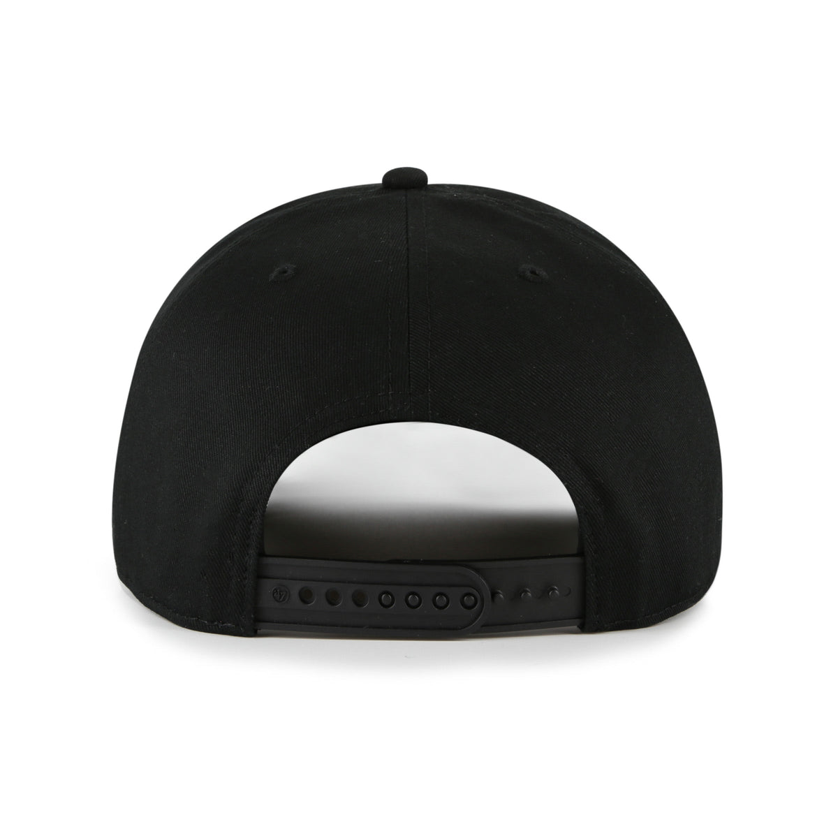 Montreal Canadiens NHL 47 Brand Men Black Break Wood Hitch Snapback Hat product image 2, provided for visual reference and